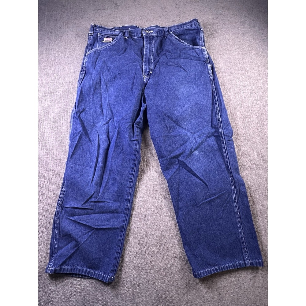 Pointer Brand Carpenter Jeans Men's 38x26 Blue 80's High Rise Hip Hop Skater USA